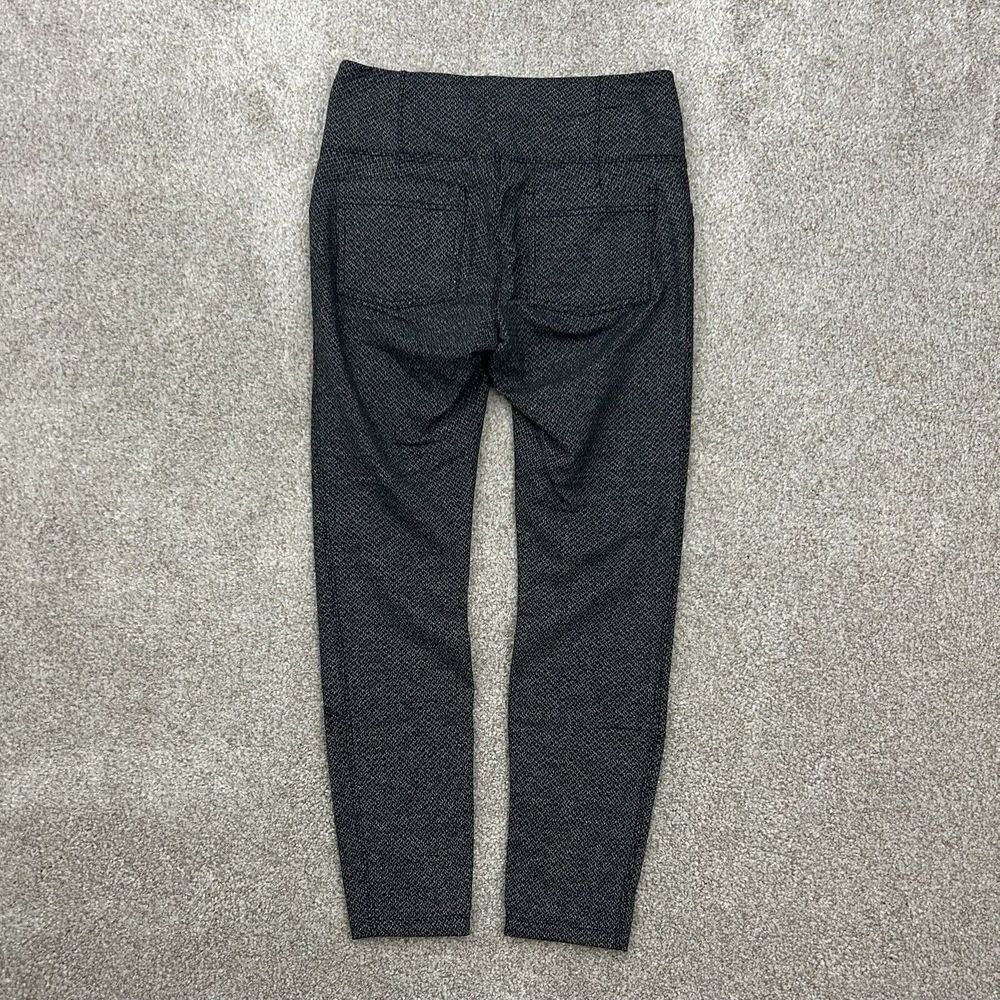 Athleta Women's Pants Leggings Size Small Gray Nylon Spandex Pockets - Picture 3 of 10